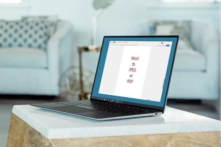 Word’ü PDF veya JPEG’e nasıl dönüştürebilirim?