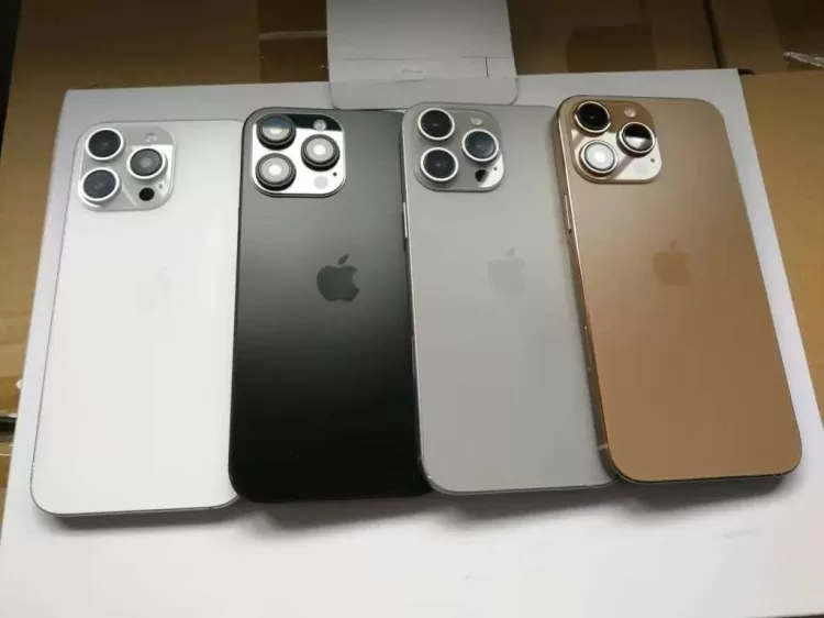 Sızıntı yapan kişi iPhone 16 Pro’nun dört yeni rengini gösteriyor