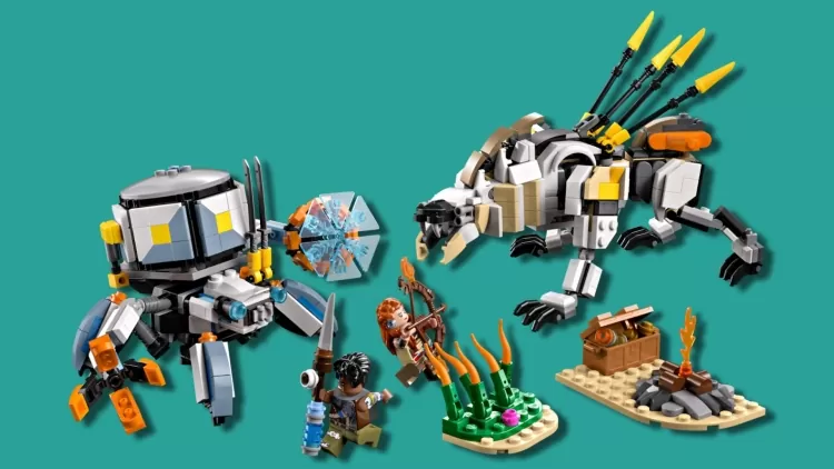 Yeni ortaya çıkan Lego Horizon Adventures seti size minyatür bir Aloy ve Varl veriyor